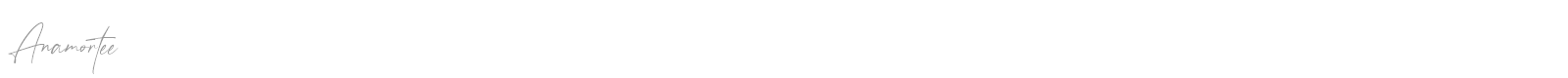Anamortee font preview
